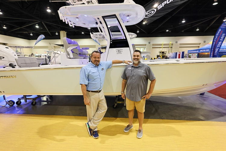 Image for the articleAtlantic Marine Attends First Two Boat Shows As A Sportsman Dealer