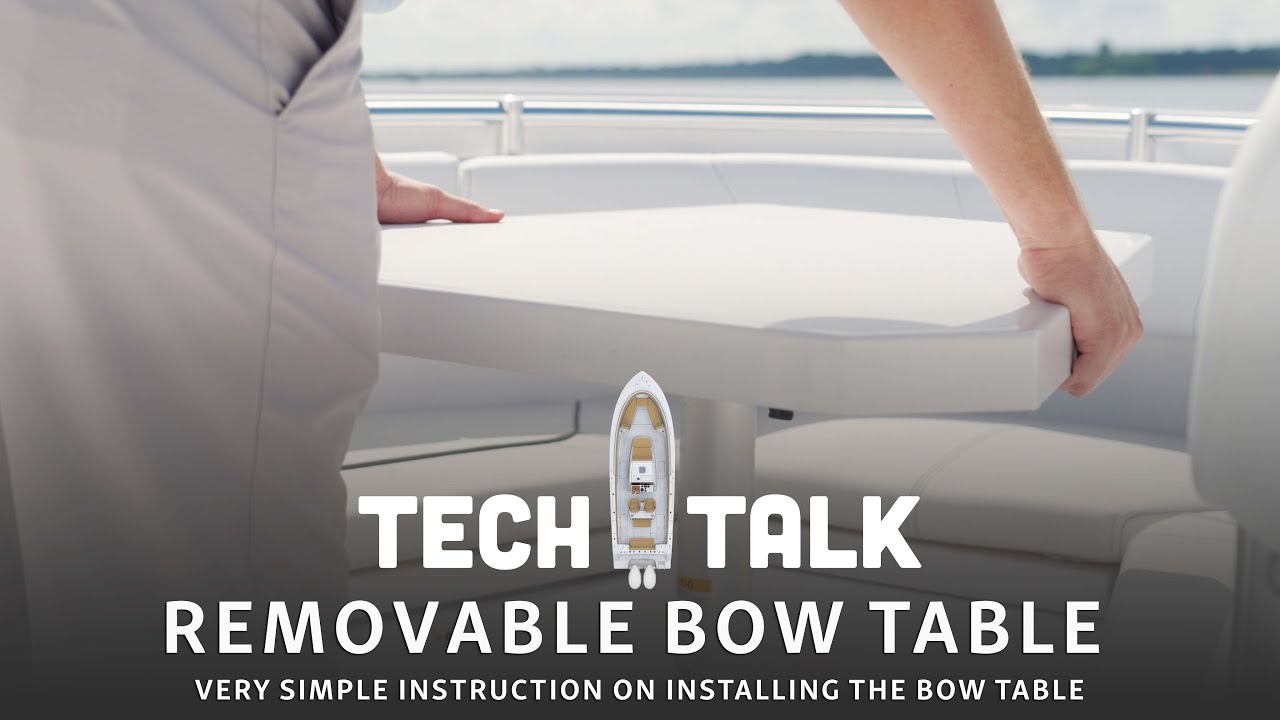 cover image for the video with the title of Tech Talk - HOW TO USE Your Sportsman Removable Bow Table